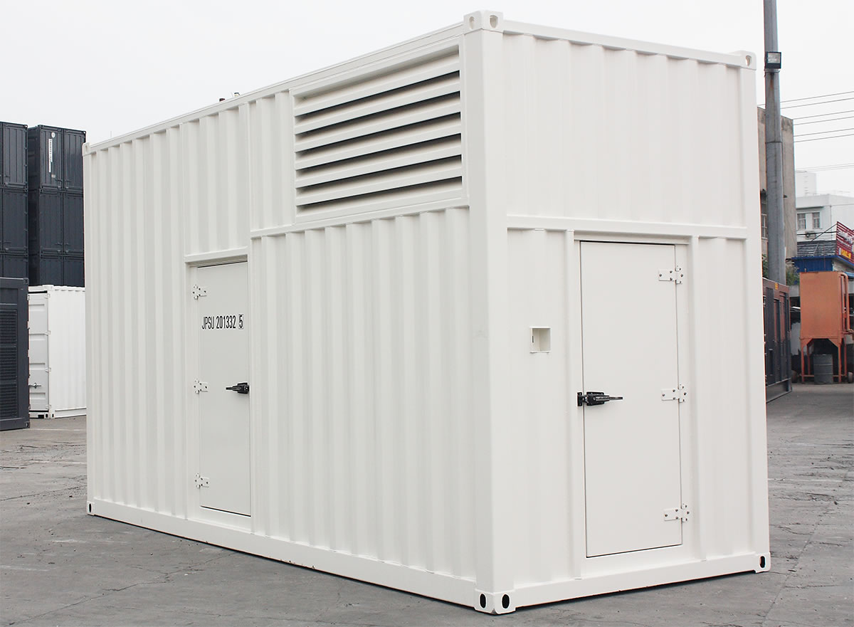 super silent high cube acoustic container conversion