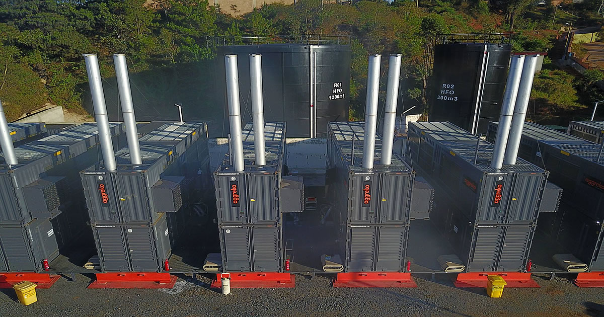 aggreko help jovena provide stable power Madagascar 2