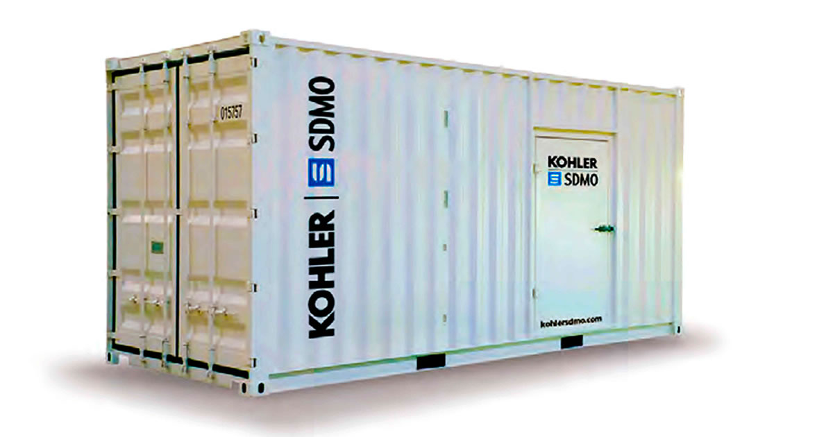 kohler sdmo container generator