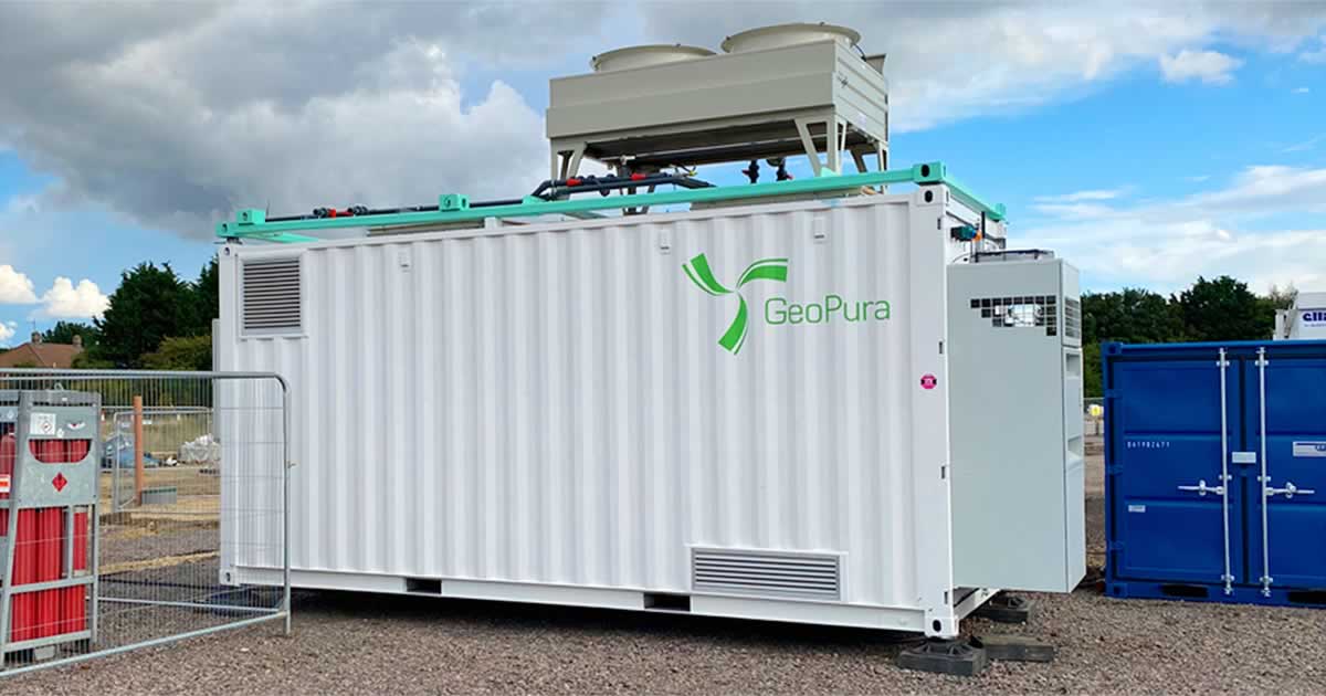hydrogen geopura fuel cell 20ft shipping container generator