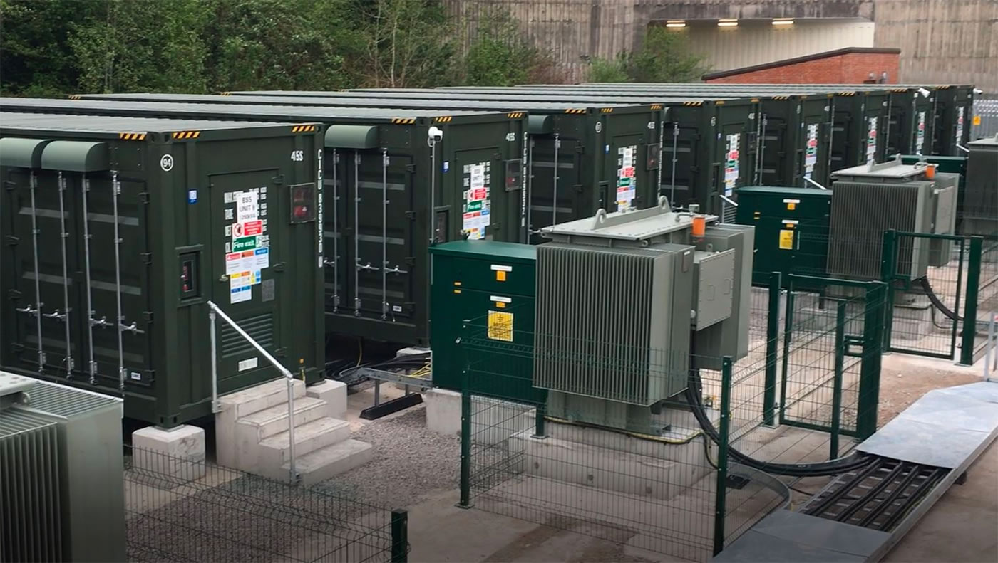 bess recycled shipping containers